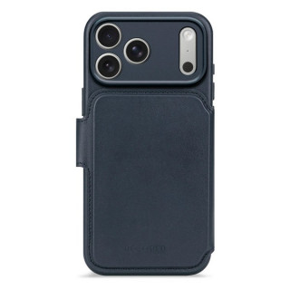 Чехол Decoded Leather Detachable Wallet Case для iPhone 17 Pro Max (D26IPO17PMDW5NW) Navy Shadow