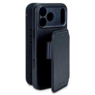 Чехол Decoded Leather Detachable Wallet Case для iPhone 17 Pro Max (D26IPO17PMDW5NW) Navy Shadow