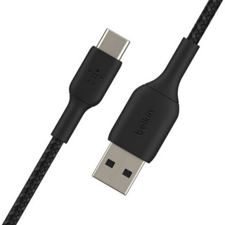 Кабель Belkin BoostCharge Braided USB-A - USB Type-C 1м (CAB002BT1MBK) Black