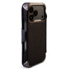 Чехол-книжка из кожи Vaja Buckler ST Wallet для iPhone 17 Pro 6.3" V-Mag Black
