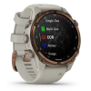 Умные часы Garmin Descent MK3i 43 мм Бронзовый титан с PVD-покрытием, силиконовый ремешок французского серого цвета и трансивер Descent T2 (BNDL-DMK3-43TFDT2)