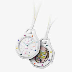 Карманные часы Audemars Piguet x Swatch Royal Pop (Huit Blanc)