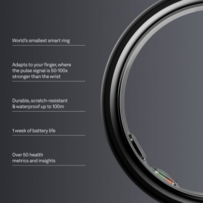 Умное кольцо Oura Ring Gen 5 Stealth 7