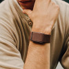 Плетеный ремешок для Whoop MG SuperKnit Band (Coffee)