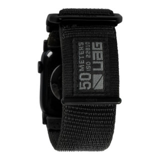 Ремень UAG Active Strap 2022 для Apple Watch 49/46/45/44 мм, серый (Graphite) (194004114032)