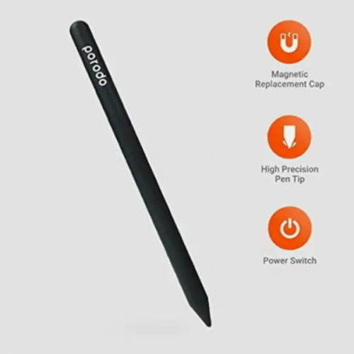 Стилус Porodo Universal Pencil (1.5mm Nib) (PD-MGPEN-BK) Black