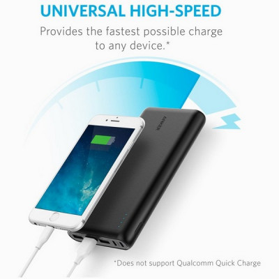 Портативный аккумулятор Anker PowerCore 26800mAh (A1277H11) черный