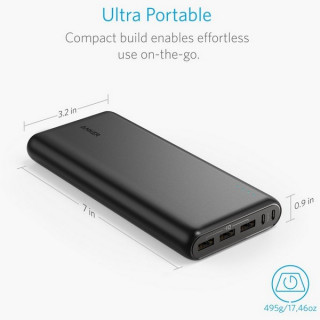 Портативный аккумулятор Anker PowerCore 26800mAh (A1277H11) черный
