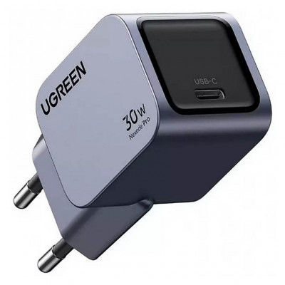 Сетевое зарядное устройство Ugreen X703 Nexode Pro 30W PD GaN (35006) серый