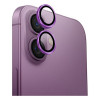 Защитное стекло для камеры Uniq OPTIX AluGuard для iPhone 16/16 Plus (IP6.1-6.7(2024)-ALENSGPNK) Grape Pink