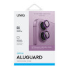 Защитное стекло для камеры Uniq OPTIX AluGuard для iPhone 16/16 Plus (IP6.1-6.7(2024)-ALENSGPNK) Grape Pink