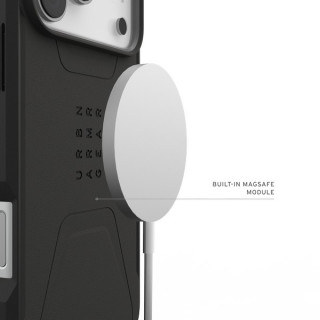 Чехол UAG Civilian Magfit для iPhone 17 Pro Max 6.9" (114546114040) Black