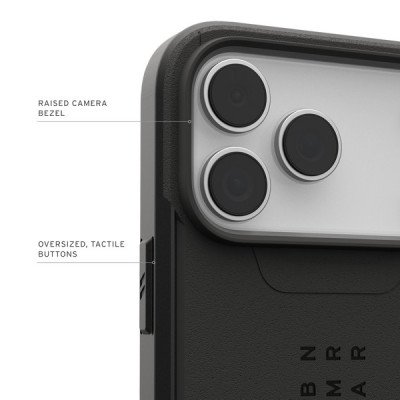 Чехол UAG Civilian Magfit для iPhone 17 Pro Max 6.9" (114546114040) Black