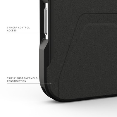 Чехол UAG Civilian Magfit для iPhone 17 Pro Max 6.9" (114546114040) Black
