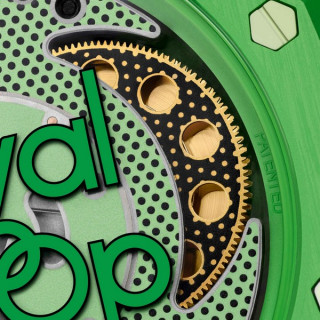 Карманные часы Audemars Piguet x Swatch Royal Pop (Green Eight)