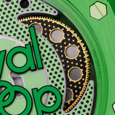 Карманные часы Audemars Piguet x Swatch Royal Pop (Green Eight)