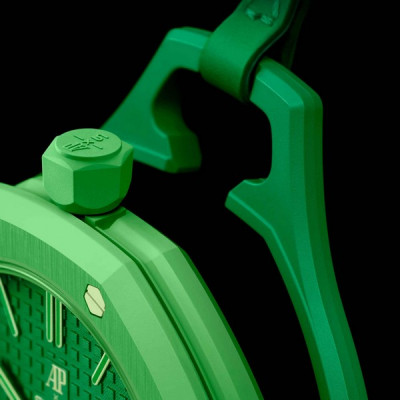 Карманные часы Audemars Piguet x Swatch Royal Pop (Green Eight)