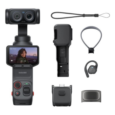 Экшн-камера Insta360 Luna Ultra POV Bundle (Cosmic Black)