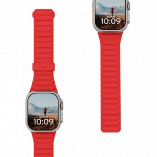 Ремешок силиконовый UAG Pathfinder Silicone для Apple Watch 49/46/45/44 мм (19416111319B) Ash/Active Lava