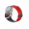 Ремешок силиконовый UAG Pathfinder Silicone для Apple Watch 49/46/45/44 мм (19416111319B) Ash/Active Lava