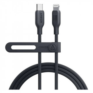 Кабель Anker 542 USB-C to Lightning BIO-BASED 1,8 м (A80B2H11) черный