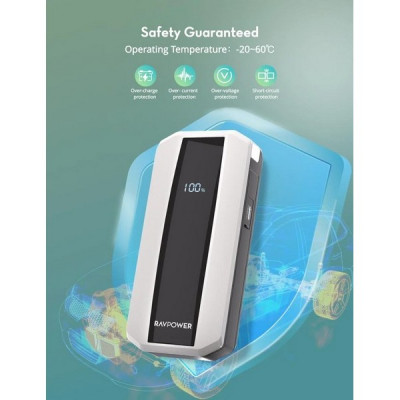 Пуско-зарядное устройство RAVPower Jump Starter 11000 mAh (RP-PB1225)
