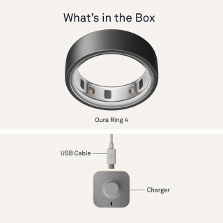 Умное кольцо Oura Ring Gen 4 Stealth 11