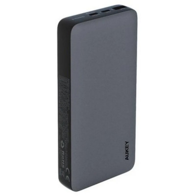 Внешний аккумулятор Aukey Sprint X 20000 мАч 65W LCD (APB-PB-Y43) Grey