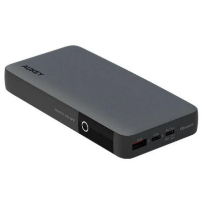 Внешний аккумулятор Aukey Sprint X 20000 мАч 65W LCD (APB-PB-Y43) Grey