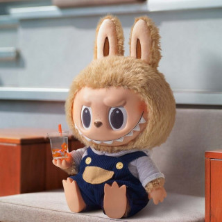 ​Коллекционная фигурка POPMART LABUBU Time to chill-Vinyl Plush Doll
