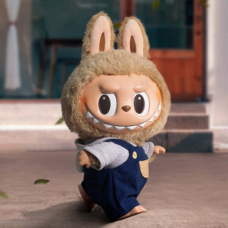 ​Коллекционная фигурка POPMART LABUBU Time to chill-Vinyl Plush Doll
