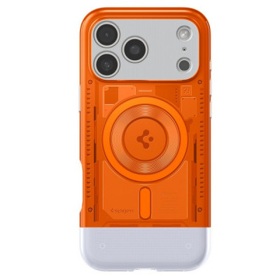 Чехол Spigen Classic C1 (MagFit) для iPhone 17 Pro Max (ACS10296) Tangerine