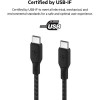 Кабель Belkin BoostCharge USB-C - USB-C 3м 100W (CAB014BT3MBK) Black