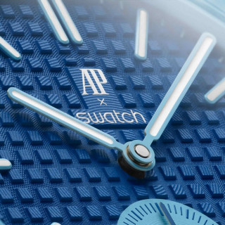 Карманные часы Audemars Piguet x Swatch Royal Pop (Lan Ba)