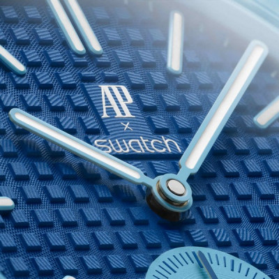 Карманные часы Audemars Piguet x Swatch Royal Pop (Lan Ba)