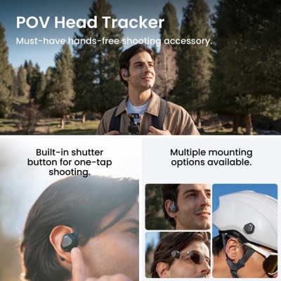 Экшн-камера Insta360 Luna Ultra POV Bundle (Stellar White)