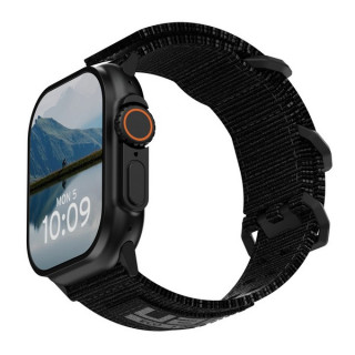Ремешок UAG Metropolis Strap для Apple Watch 49/46/45/44 мм (194159114037) Black/Black Titanium