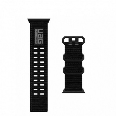 Ремешок UAG Metropolis Strap для Apple Watch 49/46/45/44 мм (194159114037) Black/Black Titanium