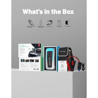 Пуско-зарядное устройство RAVPower Jump Starter 16000 mAh (RP-PB1226)