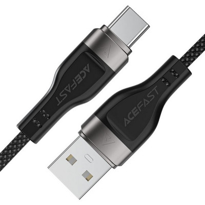 Кабель AceFast C11-04 USB-A - USB-C Magnetic Charging Data Cable 1.2 м (AF-C11-04-BK) Black​​