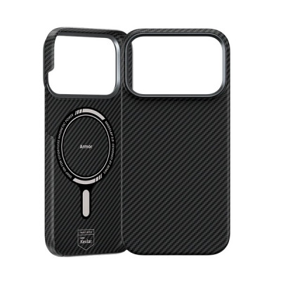 Чехол Benks ArmorAir Case built with Kevlar 600D для iPhone 17 Pro 6.3" (C.K.FL.AP.BK.0069) черный (Black)