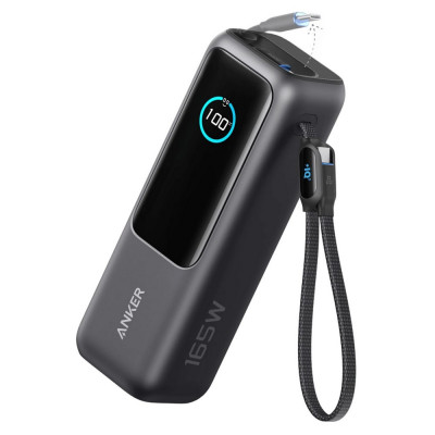 Внешний аккумулятор Anker Zolo Hight-Power Multi-Device Charging Power Bank 25000 мАч 165 Вт (A1695P11) Black