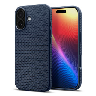 Чехол Spigen Liquid Air для iPhone 17 (ACS10370) Navy Blue / Темно-синий