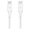 Кабель Belkin BoostCharge USB-C - USB-C 3м 100W (CAB014BT3MWH) White