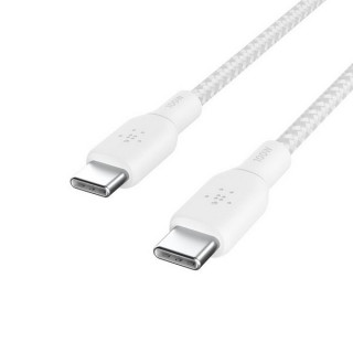 Кабель Belkin BoostCharge USB-C - USB-C 3м 100W (CAB014BT3MWH) White