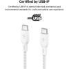 Кабель Belkin BoostCharge USB-C - USB-C 3м 100W (CAB014BT3MWH) White