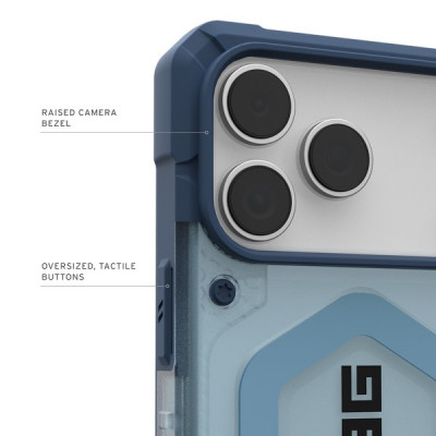 Чехол UAG Pathfinder Magfit для iPhone 17 Pro Max 6.9" (1145521BV03) Blues Case + Blues Lanyard