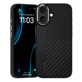 Чехол Benks Montage ArmorPro Case built with Kevlar для iPhone 17 6.3" (C.K.FL.AP.BK.MA67) Black 600D+1500D