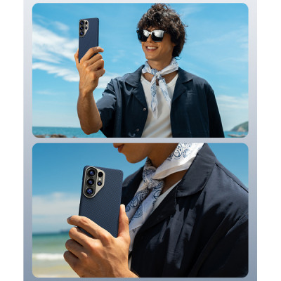 Чехол Benks ArmorTint Case built with Kevlar для Samsung Galaxy S26 (C.K.FL.SA.BE.B048) Blue