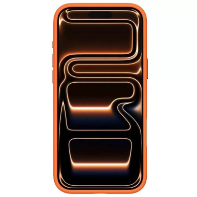 Чехол Spigen Silicone Fit MagFit для iPhone 17 Pro Max (ACS11378) Cosmic Orange